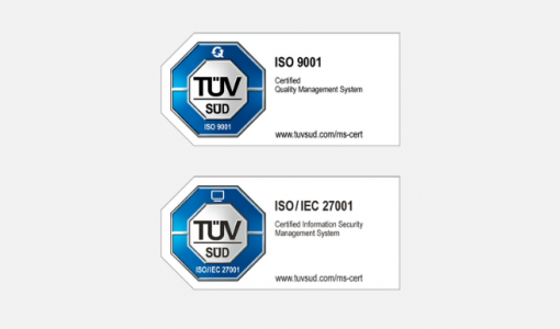 ISO 27001 and 9001 certifications for VM.PL