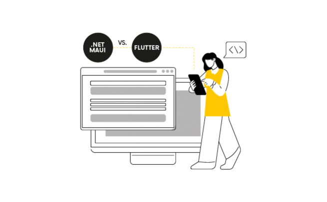 .NET MAUI vs Flutter - który framework pomoże Ci szybciej rozwijać swoją aplikację w 2024?