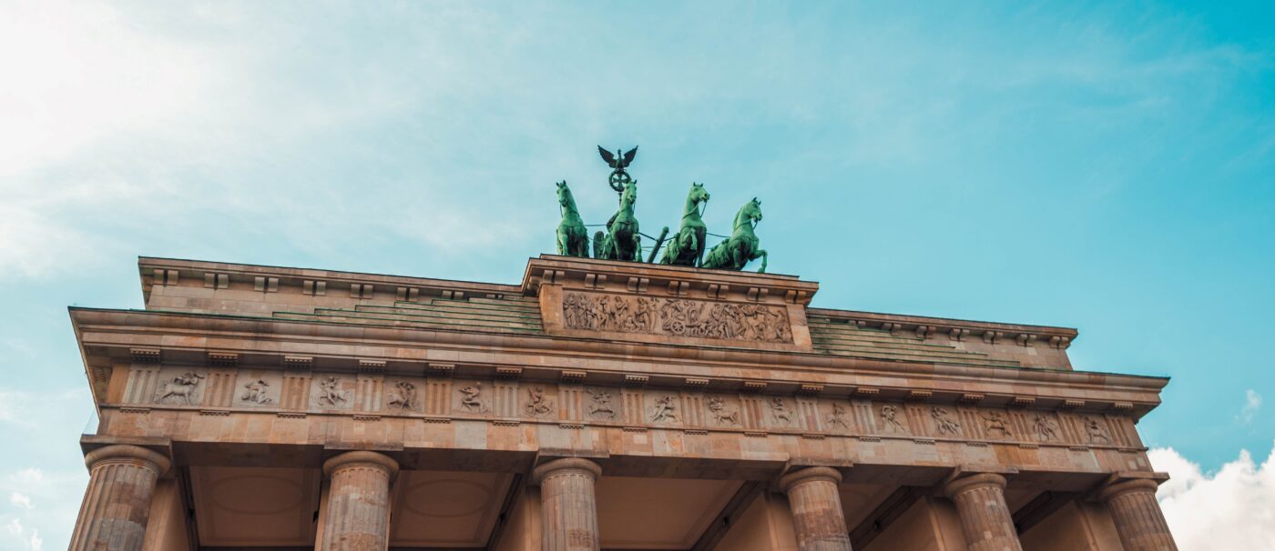 Brandenburg gate in Berlin