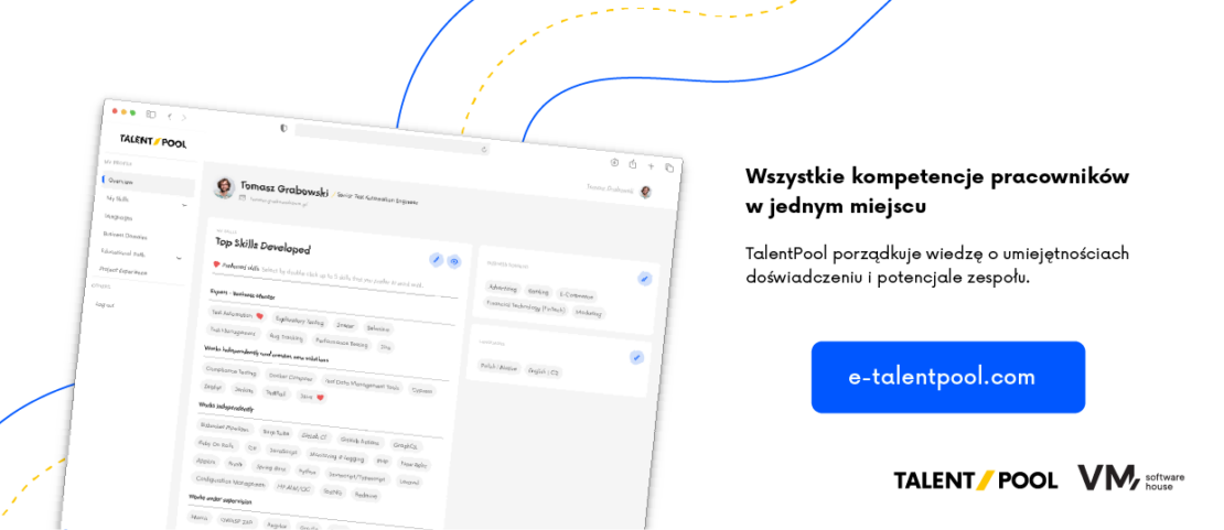 aplikacja HR - Talentpool
