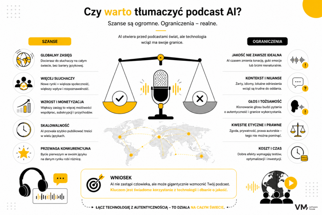 czy warto tłumaczyć podcast ai?