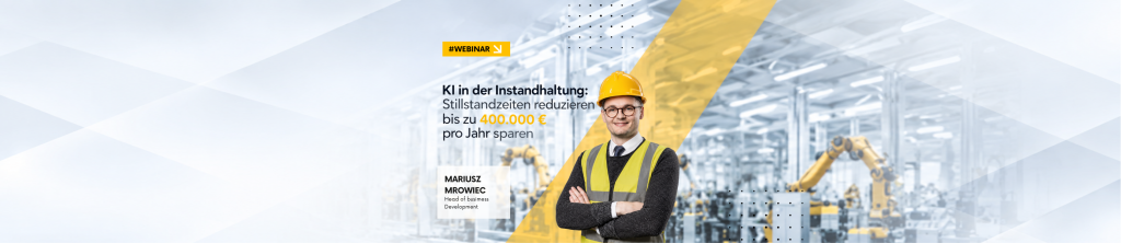 Discover how AI can help reduce downtime in maintenance and unlock potential savings of up to €400,000 per year. Watch the VM.PL webinar.